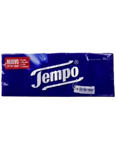 Tempo Fazzoletti Di Carta Da Naso - 10 Pacchetti Da 9 Pezzi